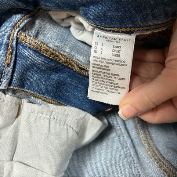 American Eagle Hi Rise Jegging Women’s 4 Short Next Level Stretch High Rise Jean - Picture 7 of 13